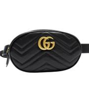 Gucci Vintage Pre-owned Laeder gucci-vskor Black, Dam