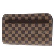 Louis Vuitton Vintage Pre-owned Canvas kuvertvskor Brown, Dam