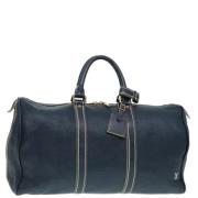 Louis Vuitton Vintage Pre-owned Laeder handvskor Blue, Dam