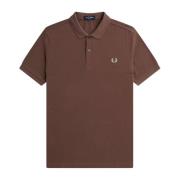 Fred Perry Klassisk Bomullspolotröja Brown, Herr