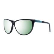 Porsche Design Kvinnors Cat Eye Spegelglasögon Black, Dam