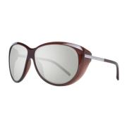 Porsche Design Brun Butterfly Solglasögon med UV-skydd Brown, Dam