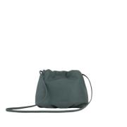 Malababa Läder Crossbody Väska Toti Green, Dam