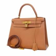 Hermès Vintage Pre-owned Laeder handvskor Brown, Dam