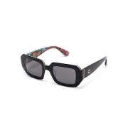 Etnia Barcelona Roses 1 BK Limited Edition Sunglasses Black, Unisex