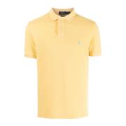 Polo Ralph Lauren Gul Polo Skjorta Regular Fit Bomull Yellow, Herr