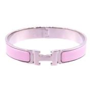 Hermès Vintage Pre-owned Metall armband Pink, Dam