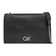 Calvin Klein Vår/Sommar Kvinnors Medium Väskor Kollektion Black, Dam