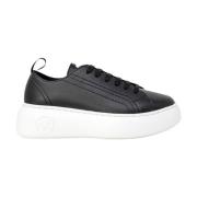 Armani Exchange Sneakers från konstläder Black, Dam