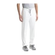 Peserico Bomullsblandade joggers White, Herr