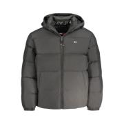 Tommy Hilfiger Svart Polyesterjacka Black, Herr