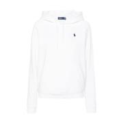 Polo Ralph Lauren Vit Långärmad Sweatshirt med Hajnäsa Design White, D...