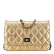 Chanel Vintage Pre-owned Laeder chanel-vskor Yellow, Dam