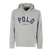 Polo Ralph Lauren Logo Hoodie Tröja Gray, Herr