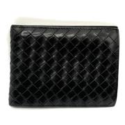 Bottega Veneta Vintage Pre-owned Laeder plnbcker Black, Dam