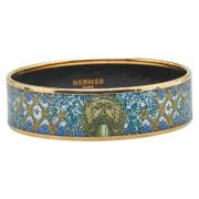 Hermès Vintage Pre-owned Metall armband Blue, Dam