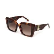 Just Cavalli Brun Gradient Solglasögon Sjc104 0752 Brown, Dam