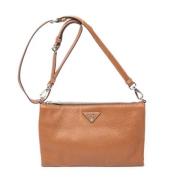 Prada Vintage Pre-owned Laeder prada-vskor Brown, Dam