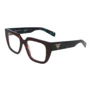 Prada Modernt Oregelbundet Glasögon Brown, Unisex