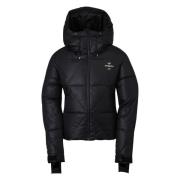 Phenix Svart Diamond Quiltad Jacka Black, Dam