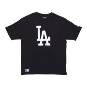 New Era Dodgers Baseball Tee Svart/Vit Black, Herr