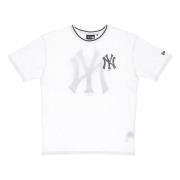 New Era MLB Distressed Grafisk Tee Vit White, Herr