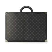 Louis Vuitton Vintage Pre-owned Tyg louis-vuitton-vskor Black, Dam