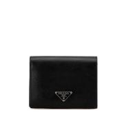 Prada Vintage Pre-owned Laeder plnbcker Black, Dam