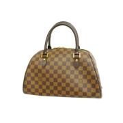 Louis Vuitton Vintage Pre-owned Canvas handvskor Brown, Dam