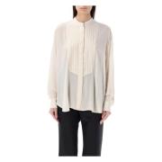 Isabel Marant Étoile Elegant Vaniglia Amel Skjorta Beige, Dam