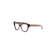 Dior Svarta Optiska Ramar Damtillbehör Brown, Dam