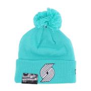 New Era NBA City Night Pom Pom Beanie Blue, Herr