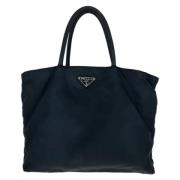 Prada Vintage Pre-owned Canvas prada-vskor Black, Dam