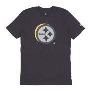 New Era Pittsburgh Steelers Draft Tee Shirt Gray, Herr