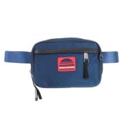 Marc Jacobs Pre-owned Pre-owned Nylon crossbodyvskor Blue, Dam