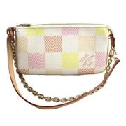 Louis Vuitton Vintage Pre-owned Canvas louis-vuitton-vskor Pink, Dam