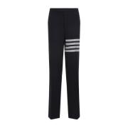 Thom Browne Navy Drop Crotch Backstrap Byxor Blue, Herr