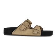 Isabel Marant Beige Sandaler Lennyo-Gz Beige, Dam