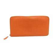 Hermès Vintage Pre-owned Laeder plnbcker Orange, Dam