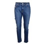 Diesel Bomull Elastan Jeans Blue, Herr