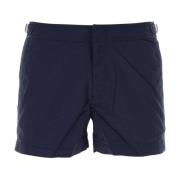 Orlebar Brown Marinblå Nylon Springer Badshorts Blue, Herr