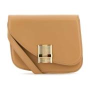 Salvatore Ferragamo Beige Läder Crossbody-väska Beige, Dam