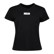 MM6 Maison Margiela Numeric Noir Bomull T-shirt Vår-Sommar 2025 Black,...