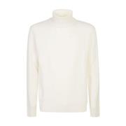 Roberto Collina Vit Sweatshirt Aw24 Herrmode White, Herr