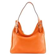 Hermès Vintage Pre-owned Laeder axelremsvskor Orange, Dam