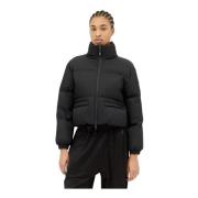 Moncler Matt Quiltad Dunjacka Black, Dam