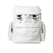 Dolce & Gabbana Pre-owned Pre-owned Tyg ryggsckar White, Dam