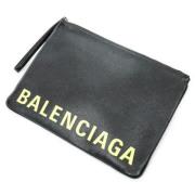 Balenciaga Vintage Pre-owned Laeder handvskor Black, Dam