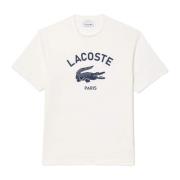 Lacoste T-shirt White, Herr