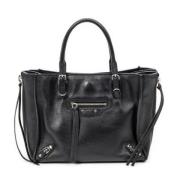 Balenciaga Vintage Pre-owned Laeder handvskor Black, Dam